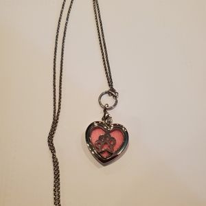 Heart Shaped Paw Locket  for Essential Oils